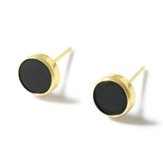 14K Agate Ear Studs - MOVIDA 
