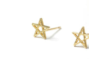 14K Star Studs - MOVIDA 