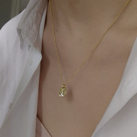 Disc Necklace - MOVIDA 