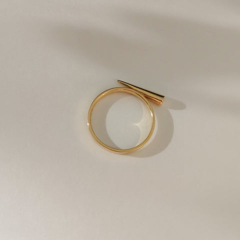 14K Spike Ring - MOVIDA 