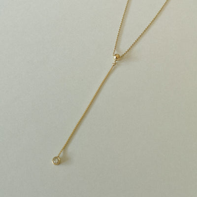 14K Spark Lariat - MOVIDA 
