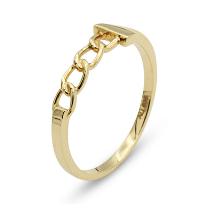 14K Chain Ring - MOVIDA 