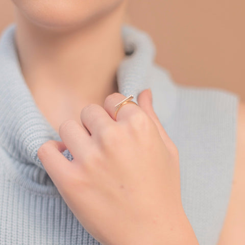 14K Spike Ring - MOVIDA 