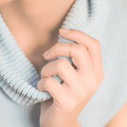 14K Line (Midi/Pinky) Ring - MOVIDA 