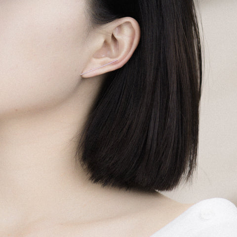 Solo Line Earrings - MOVIDA 