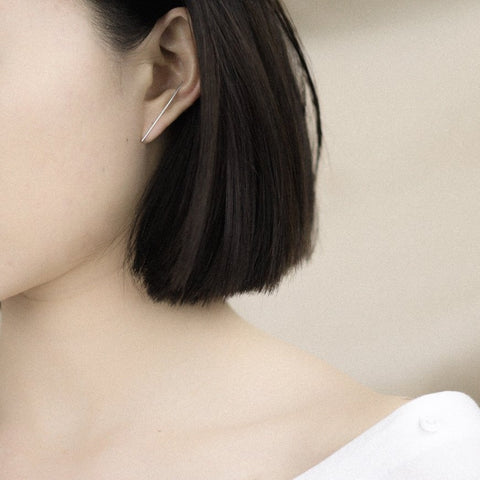 Solo Line Earrings - MOVIDA 