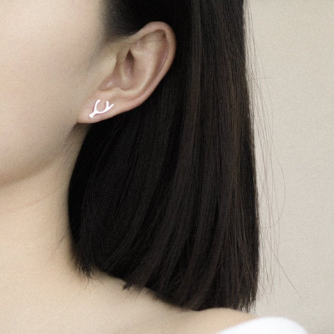 Antlers Ear Studs - MOVIDA 