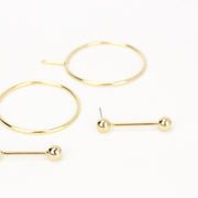 Agatha Gold Earrings - MOVIDA 