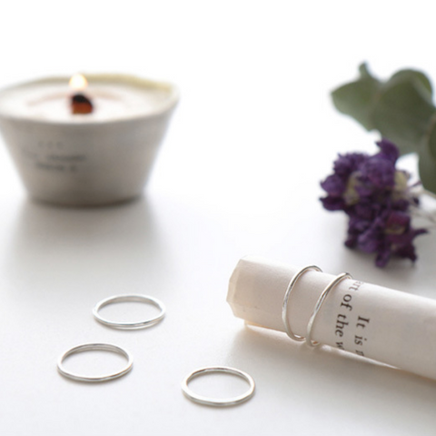 Solo Silver Ring - MOVIDA 