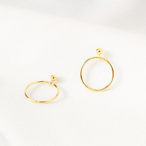 Aamira Gold-filled Earrings - MOVIDA 