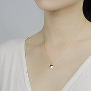 Mini Disc Necklace - MOVIDA 