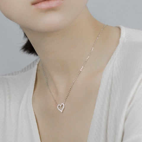 Aro Heart Necklace - MOVIDA 